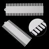 36Pcs Natural/Clear Color Card Removable Nail Art Display False Nail Tips Rack Teardrop Design Manicure Gel Polish Practice Tool