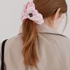 For Pearl Satin Scrunchie_Large_Pink