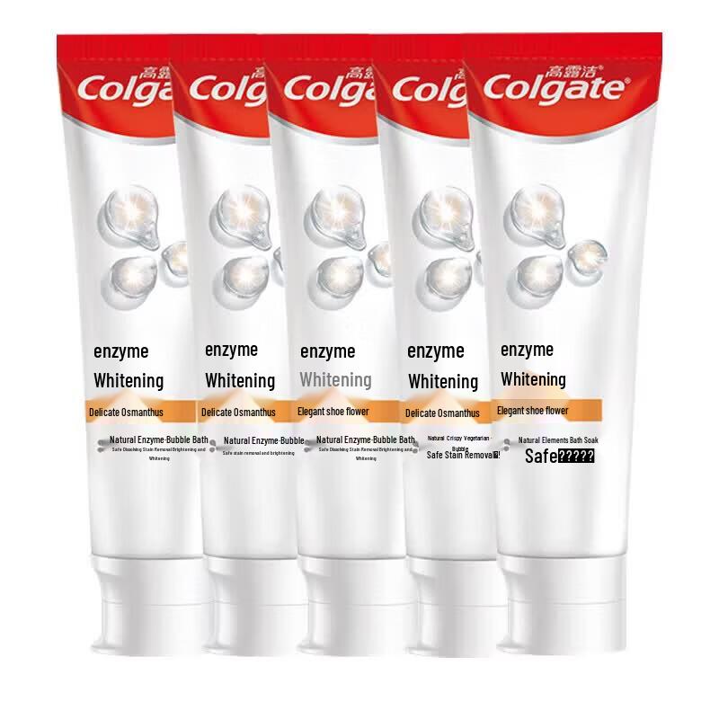 Colgate Whitening Toothpaste with Light Osmanthus Flavor, 5x120g Pack