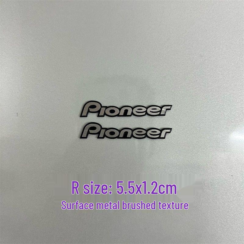 Dekorative Metallaufkleber für Auto-Audio-Lautsprecher von Bose, Harman Kardon, JBL.