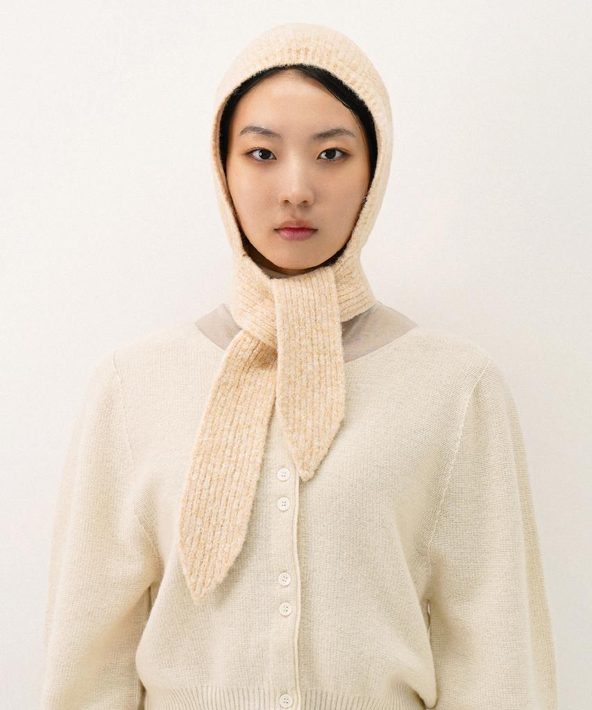 Kodeumeoncheu Snug Knit Balaclava_Beige