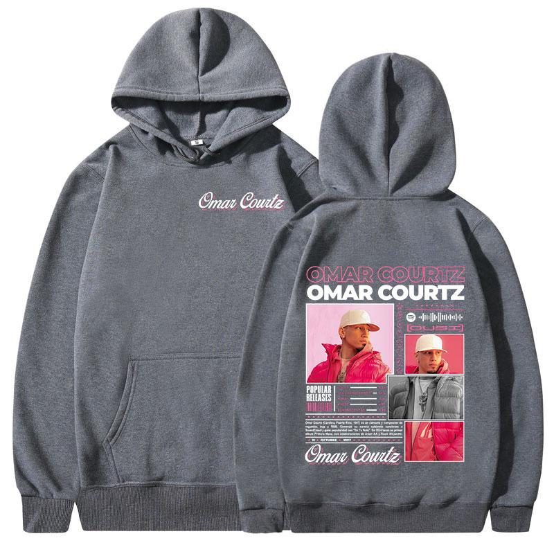 Omar Courtz Primera Musa Hoodies Men's Women Clothing Fashion Hip Hop Hooded Sweatshirts Casual Long Sleeves Oversized Pullovers