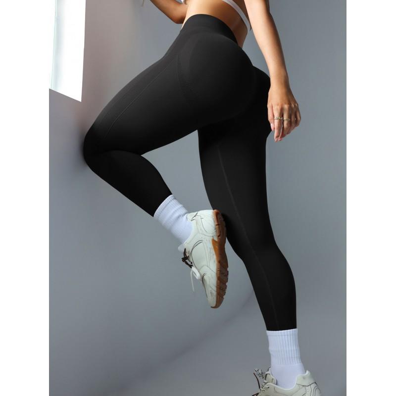 High Waist Seamless Yoga Pants Women With Butt-Lifting Design Quick Dry Stretch Leggings Running Gym Fitness