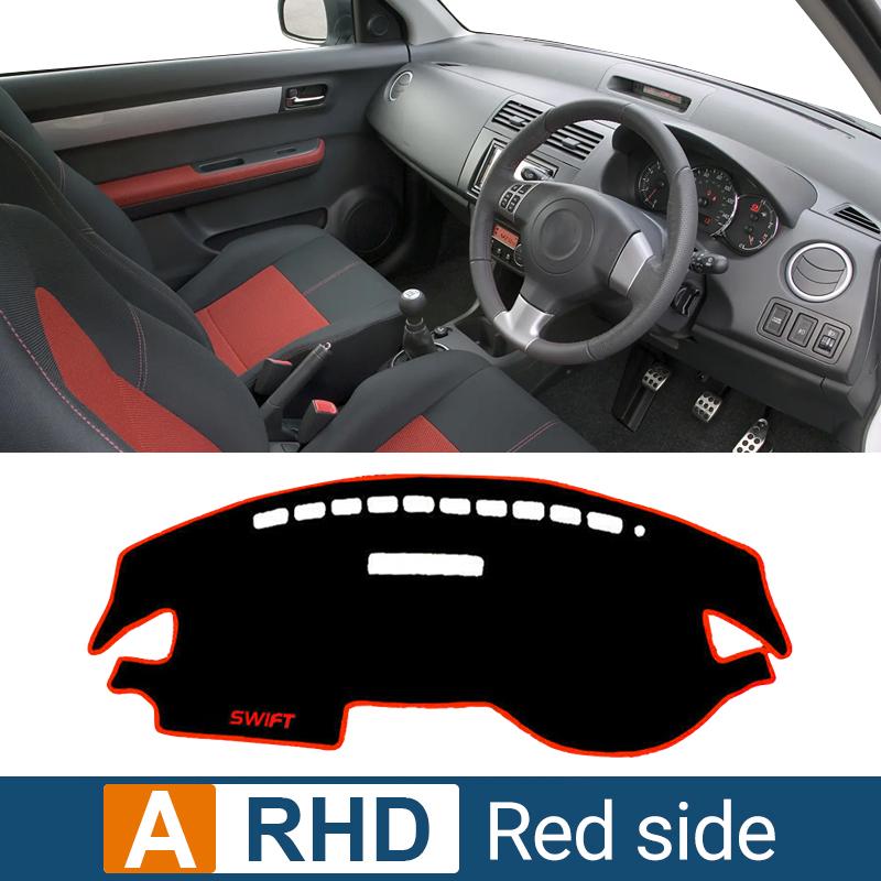 Abaiwai For Suzuki Swift Sport 2005 2006 2007 2008 2009 2010 Car Dashboard Mat Sun Shade trument Desk Non-slip 3d Accessories