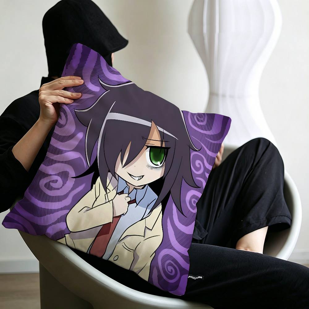 Cute KKuroki TomokoS Pillowcase toon Gift Cushion Cover Bedroom Home Sofa Chair Seat Decor pillow case