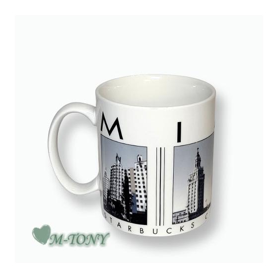 Starbucks MIAMI Miami Limited Mug City Scenes Series 532ml (18oz) North America  Overseas Limited Item/Not Released in