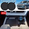 2pcs Car Center Console Cup Holder Ert Black Antislip For Ford F150 Expedition 2017 2018 JL3Z-1513562-AA