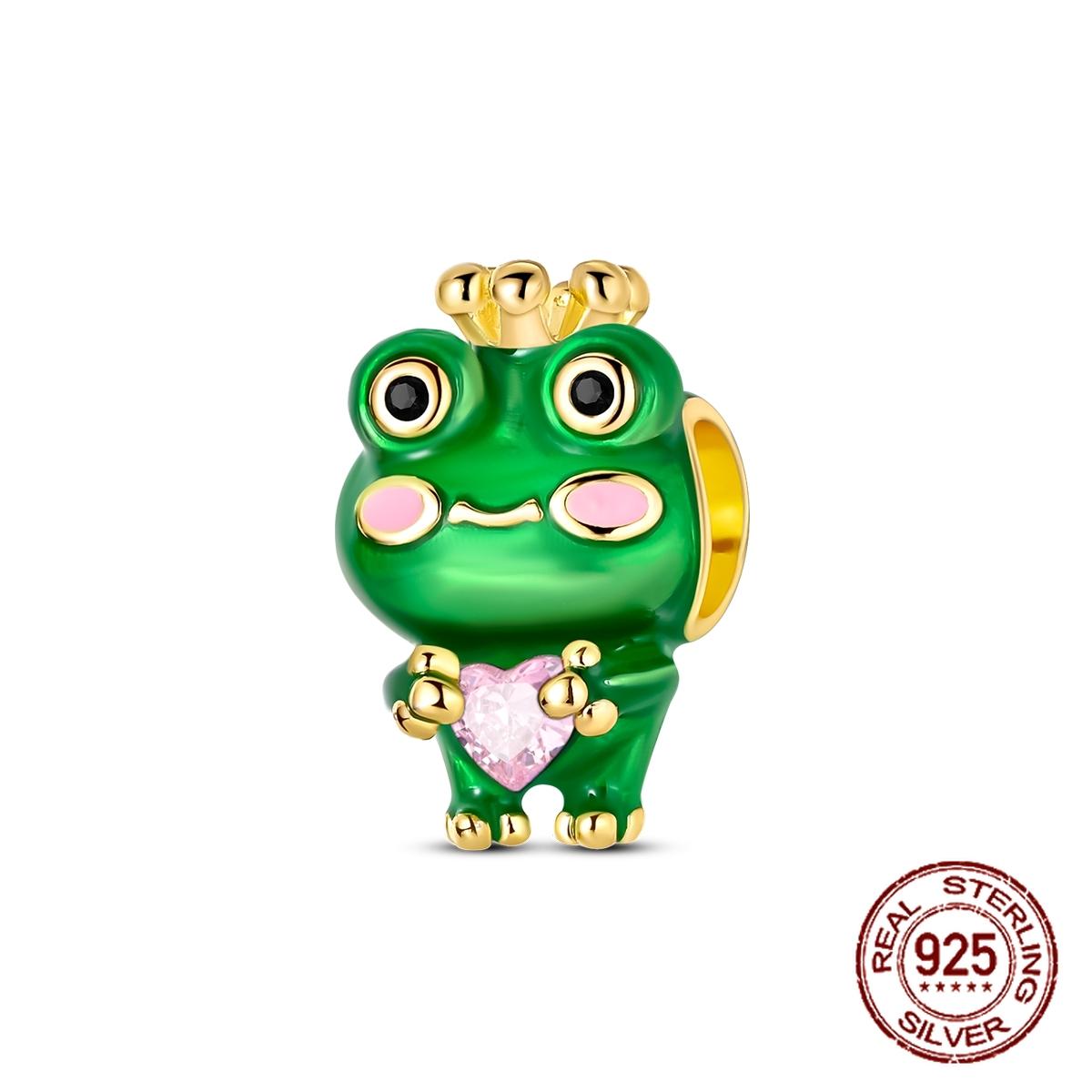 

Copper Adorably Cute Kawaii Frog Charms Pendants Fits Genuine Charms Bracelets Women DoItYourself Jewellery Gifts