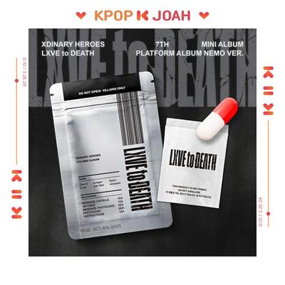 (LXVE To DEATH Ver.)  Xdinary Heroes [LXVE To DEATH] 7th Mini Album Platform Nemo Ver.