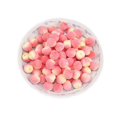 20Pcs Simulation Mini Peach 2/2.5/3.5CM Artificial Plastic Foam Fake Peach Home Wedding Bonsai Decoration Ornaments Photo Props