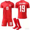 Tricou de Fotbal Canada Cupa Mondială 2026 pentru Copii și Adulți DAVIES #19
