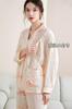 Nursing Maternity Room Summer Maternity Cotton Open Nursing Long Nursing Open Front Pajamas for Maternity Hospital Maternity Maternity Room Wear