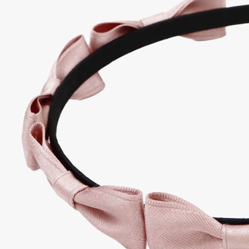 PINK PINEAPPLE RIBBON BUNDLE HAIRBAND_PINK