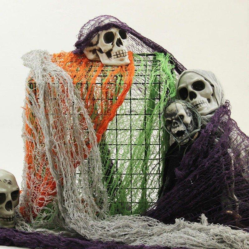 Gauze Material Scary Spooky Cloth Halloween Creepy Cloth Halloween Polyester Decorations To Enhance Halloween Atmosphere