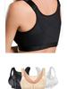 Women's Shockproof Running & Fitness Bra - Breathable, Fixed Cup, Thin Yoga Vest. European & American Style Lingerie.