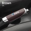 ABS Leather Car Handbrake Cover Protective Sleeve Hand Brake Anti-Slip Cover For BMW 50th Anniversary 1 3 5 7 Series E83 F16 E70 DX6