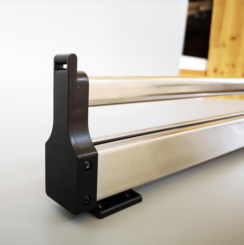 Top-Mounted Telescopic Pull-Out Trouser Rack with Stainless Steel Slide Rails
