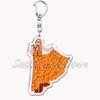 Popular American Singer Acrylic Keychain for Accessories Bag Pendant Key Chain Ring Keychains Jewelry Creative Fans Gifts