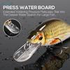 5pcs Floating Minnow Wobblers Fishing Lure Set 5cm/7cm/9cm Minnow Lures Hard Bait for Pike Crankbaits Fishing Tackle Box