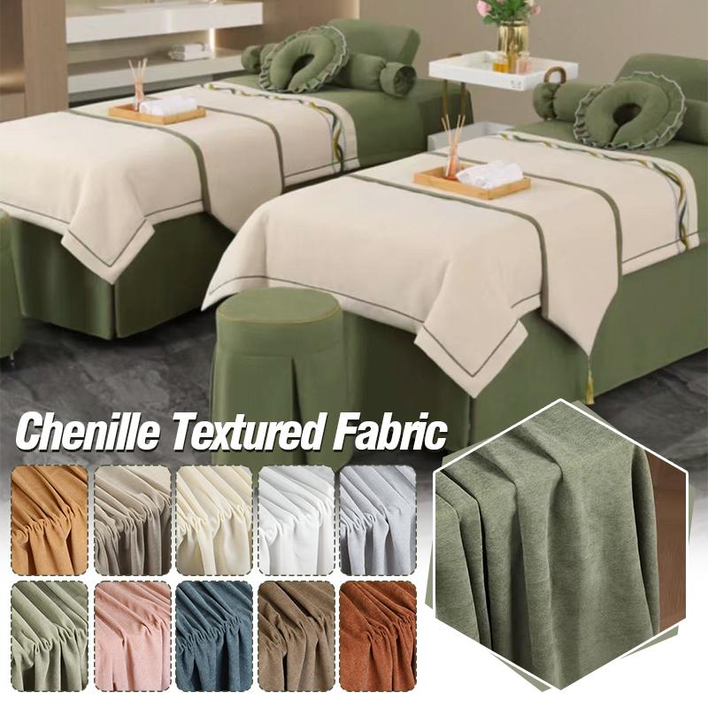 100X145CM Chenille Textured Cloth Upholstery Sofa Fabric DIY for Sewing Sofa Pillow Bay Window Mat Soft Comfortable Material