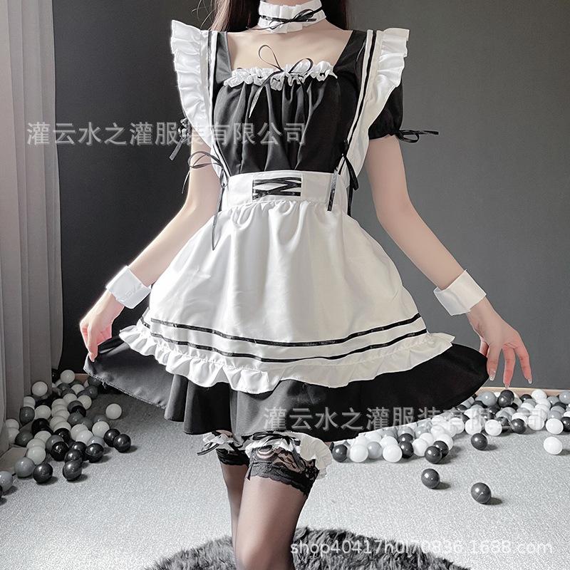 Sex Uniform Cute Soft Girl Lolita Maid Wear Daily Outside Milk Strap Maid Wear Anime Costume