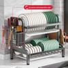 Mei Chu Wu Yu Kitchen Dish Drying Rack & Organizer