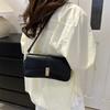Elegant Pu Leather Shoulder Bag 2024 Summer New Trendy Small Square Underarm Bag