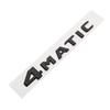 3D ABS Car Rear Trunk 4MATIC Logo Letters Emblem Badge Stickers For Mercedes Benz W246 W204 W205 W212 W213 R350 GLA GLC GLK W447