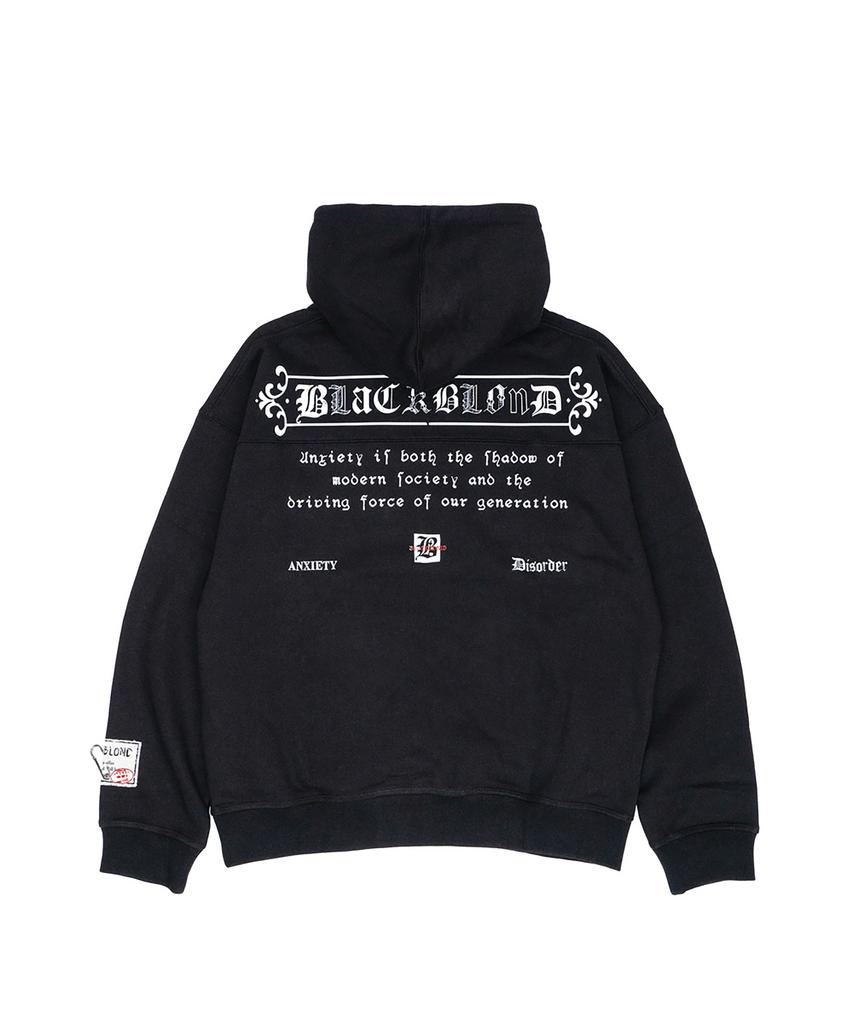 Vividi Antique Logo Hoodie (Black)