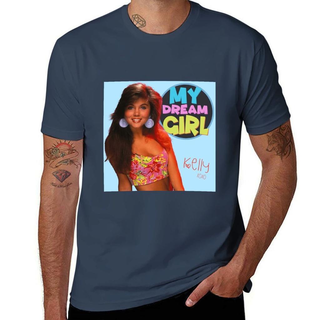 Kelly Kapowski Saved By The Bell Tshirt Basic All Season Solid Tshirt