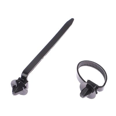 10Pcs Car Nylon Tie Wrap Cable Fixed Fasteners Clips Cable Fastening Zip Strap