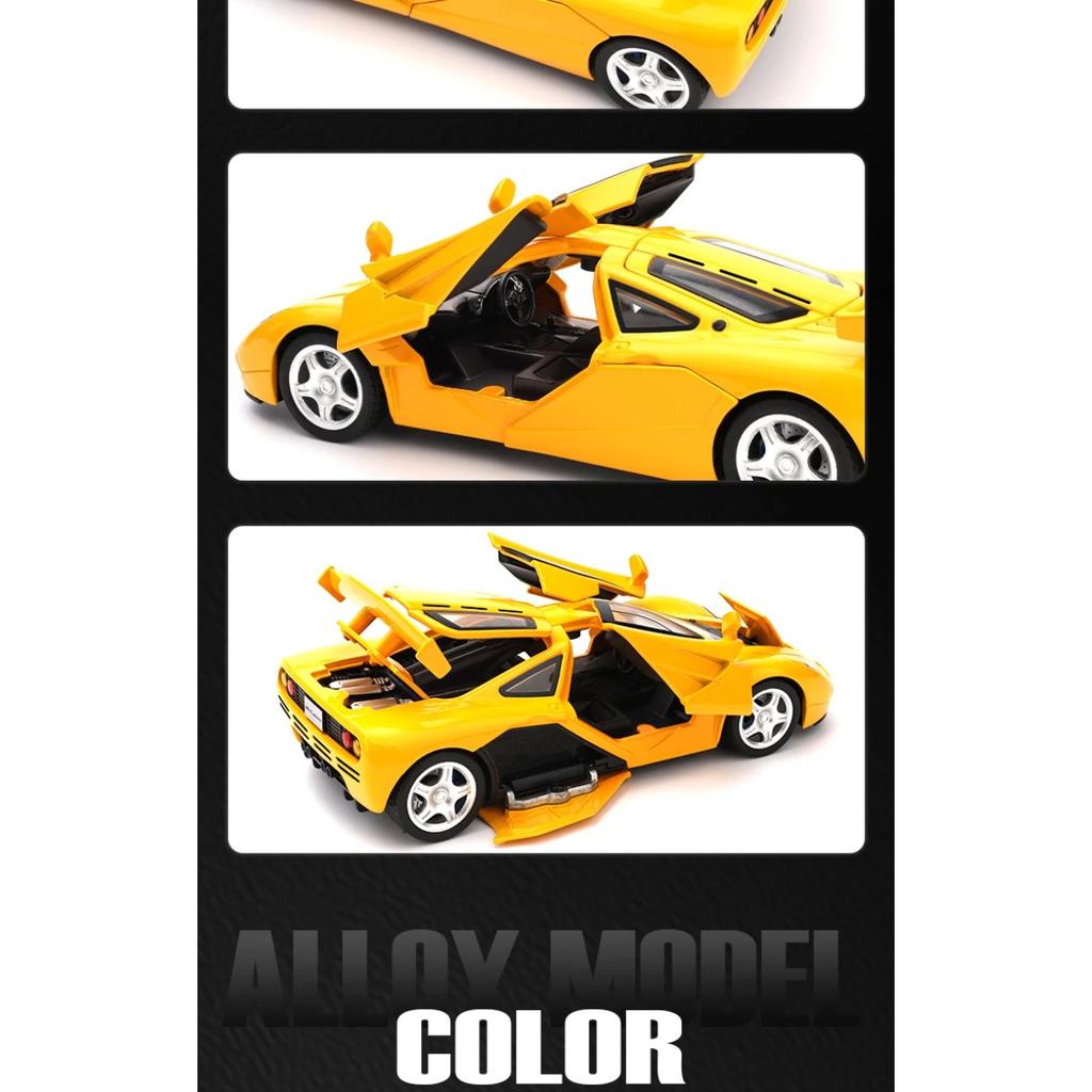 1/32 McLaren F1 XP4 XP5 1933 Supercar Alloy Die Casting Model Car Trendy Toy Ornament Indoor Decoration Hobby Collection Present