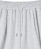 LXT Pintuck Cargo Bermuda Heavy Sweatpants [White Melange]