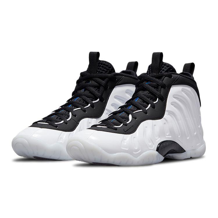 Nike Little Posite One GS Orland Home Kids Sneakers White Black Hyper-Royal CZ2548-100