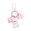 Rabbit Keychain With And Heart-shape Unique Bag Charm Accessory For Women Girls