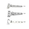 Drawer Hinge Thickened Stainless Hinge for Marine Yacht Latch Hinge Rustproof