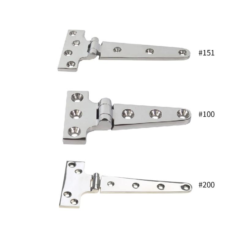Drawer Hinge Thickened Stainless Hinge for Marine Yacht Latch Hinge Rustproof