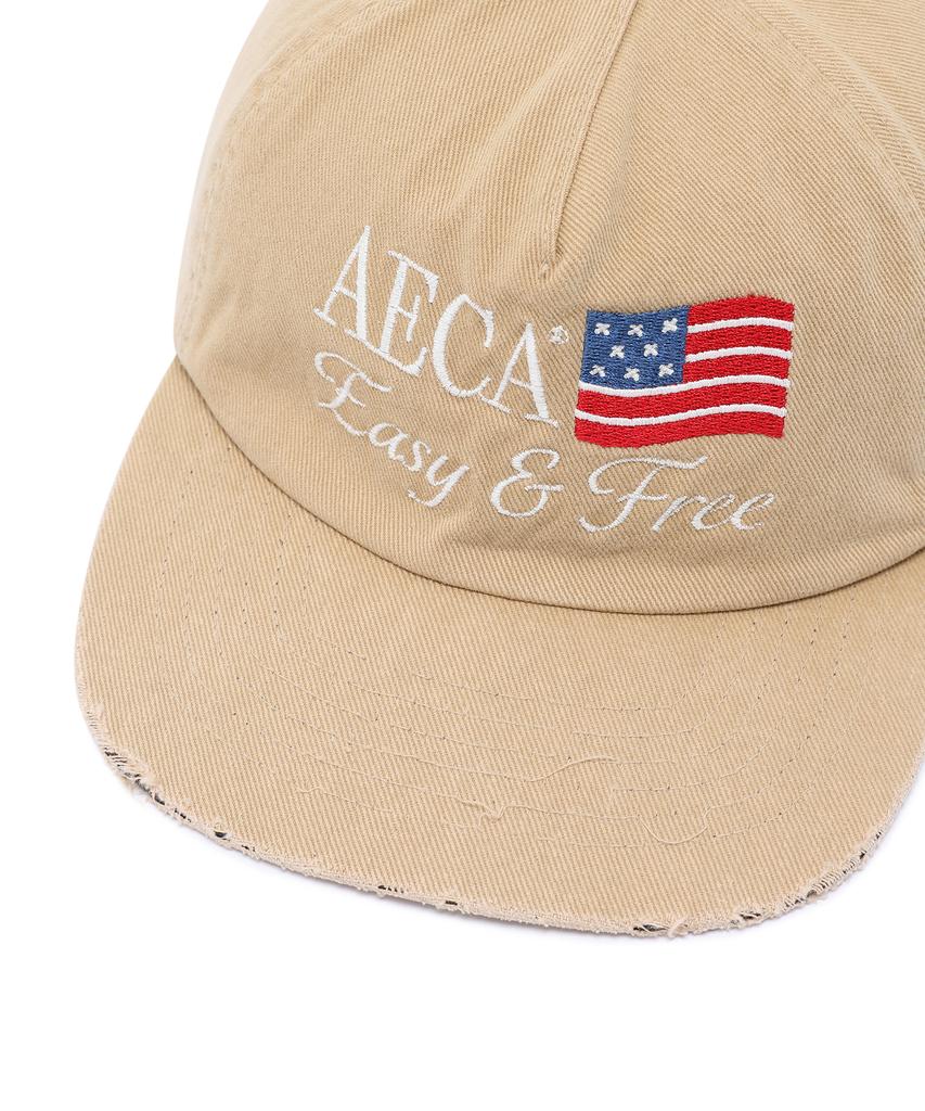AECA Aeca Easy & Free Flag Cap-Beige