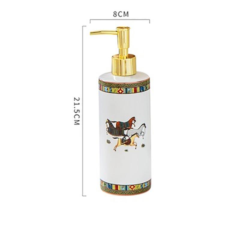 

Керамическая бутылка для лосьона, пресс для мытья тела, дозатор дезинфицирующего средства для рук D