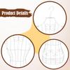Female Mannequin Upper Mid Torso Hanging Made of Sturdy And Stable Iron for