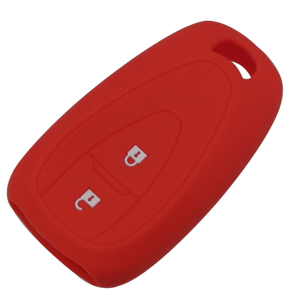 

jingyuqin силиконовый чехол для смарт-ключа дистанционного управления автомобилем для Chevrolet Cruze Trax Malibu XL Spark Verano Volt Limited 2016 2017 красный