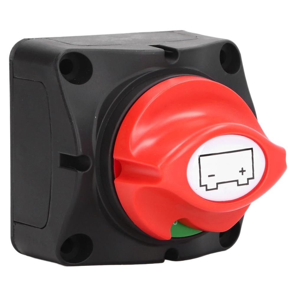 12‑36V 275A Battery Disconnect Switch On Off 2 Positions Power Cut Off Isolator for Car Vehicle RV ATV Boat