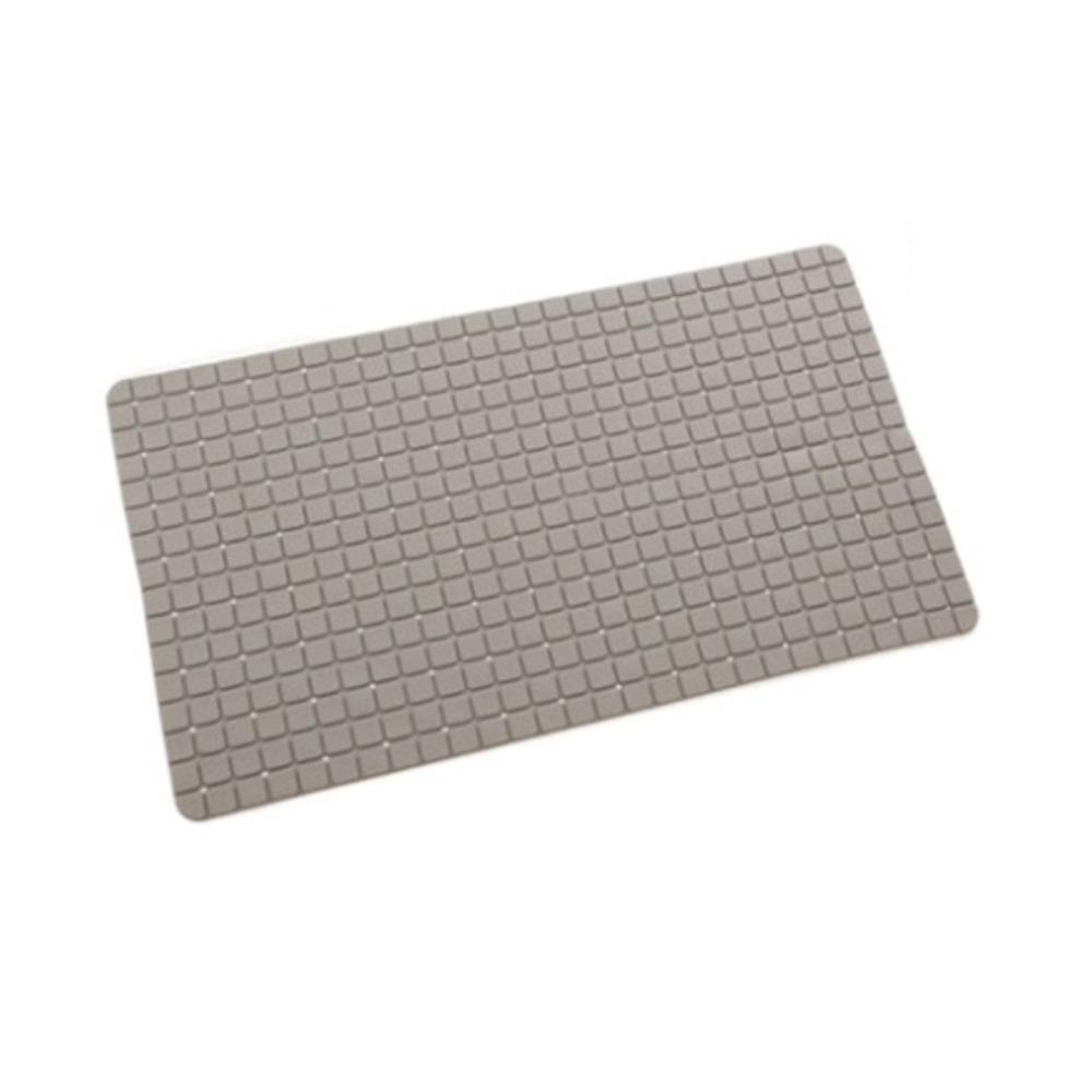 Grid Texture Bathroom Pad with Suction Pad Pedal Pad Bathroom Rug Floor Mat  Washroom