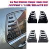 VW Accessories Golf 7 7.5 MK7 MK7.5 GTI R GTD 2013-2019 Automašīnas aizmugurējā sānu loga žalūzijas gaisa ventilācijas atveres Vējstikla apdares vāks
