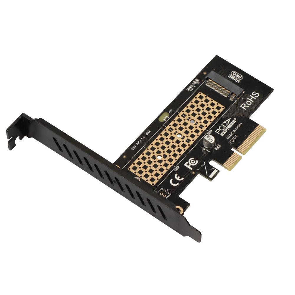 Jiayi SK1SK4 M.2 NVME to PCI-E 4.0 Expansion Card Adapter