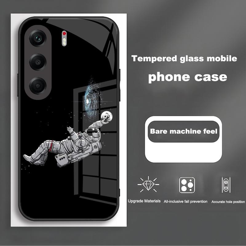 Capa For Tecno Camon 40 Pro Case Hard PC Tempered Glass Phone Cover For Tecno Camon 40 4G Camon40 Pro Shockproof Bumper Fundas