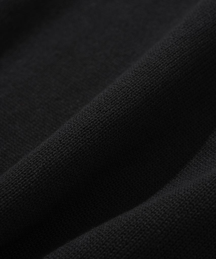 KNITTED Cat'S Band Round Knit Black
