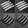 4/8/16Pcs Car Door Protector Guard Strip Scratch Protector Car Rubber Bumper Stickers Auto Door Edge Protection Car Decoration Interior Mirrors 6