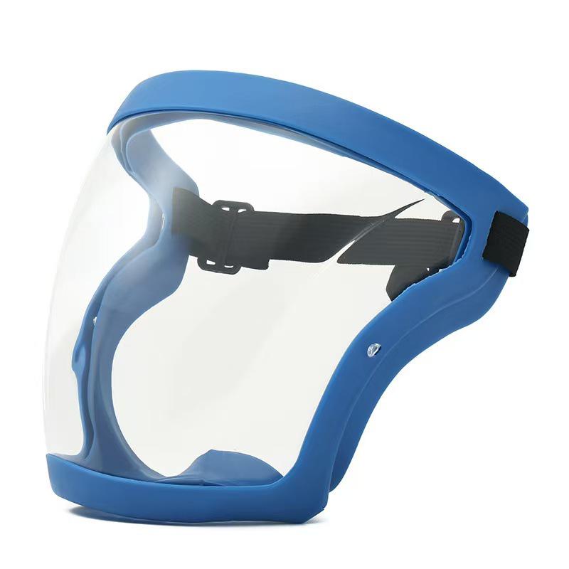High-Definition Transparent Anti-Droplet Dustproof Protective Face Shield Goggles for Cycling