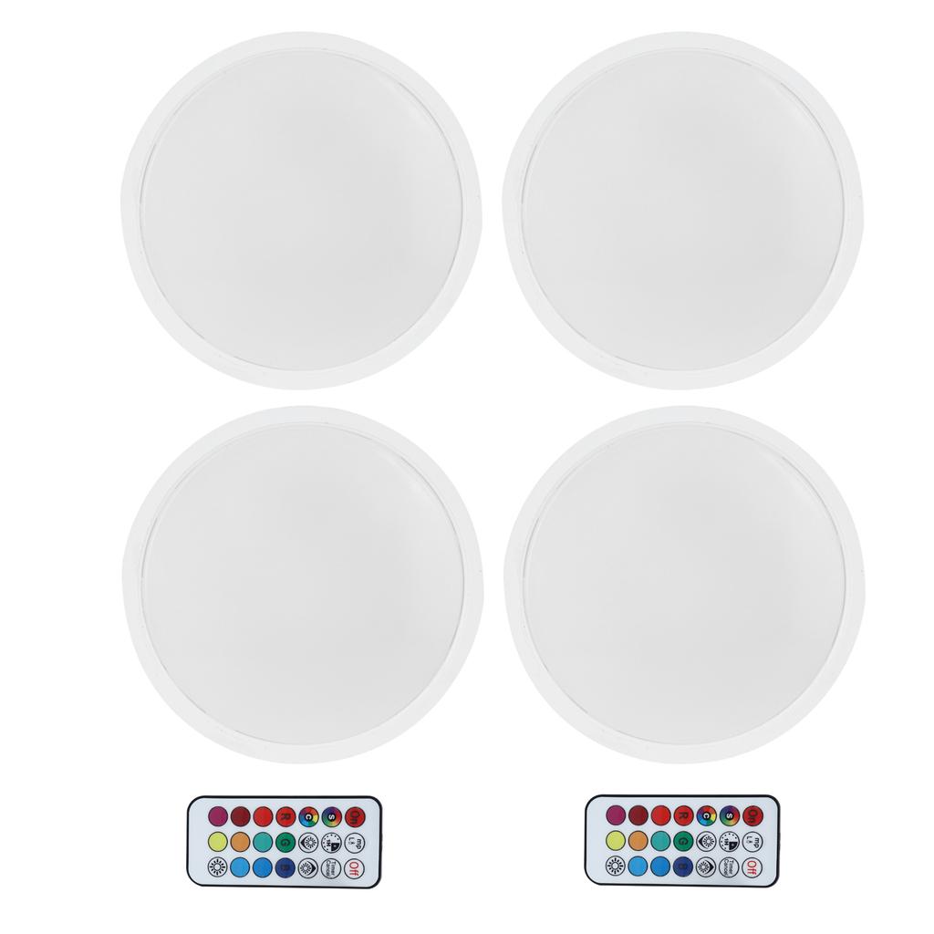 3W RGB Color Changing LED Spotlight Bulb with Remote Control for Bedroom Corridor Hotel Bar 85265V(GU10 RVB blanc chaud)